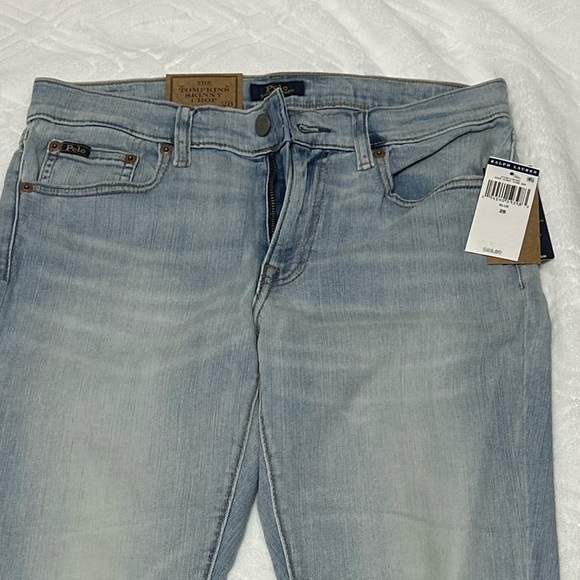 Polo Ralph Lauren The Tompkins Skinny Crop Size 28 - Picture 6 of 16